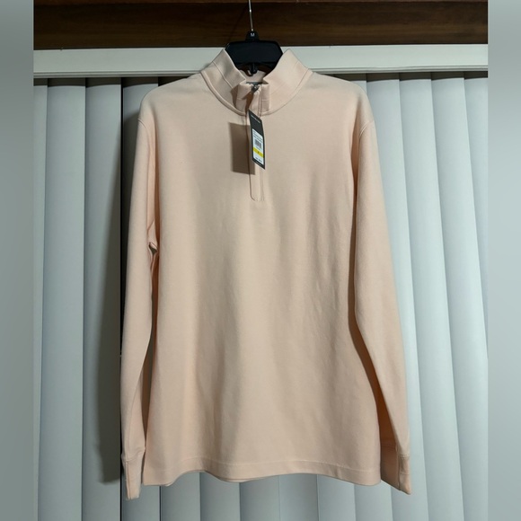 Van Heusen’s Luxore men long sleeve quarter zip pullover size M&L - Picture 6 of 10